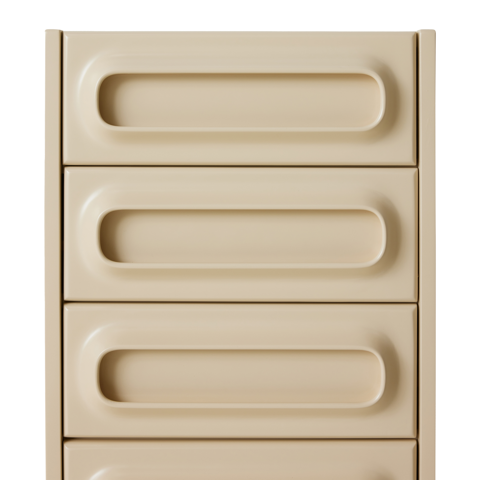 Skuffeseksjonen Space Drawer Cabinet i fargen Cream.