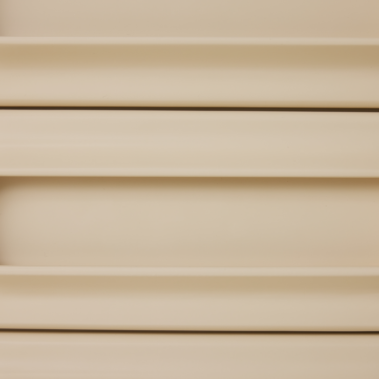 Skuffeseksjonen Space Drawer Cabinet i fargen Cream.