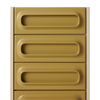 Skuffeseksjonen Space Drawer Cabinet i fargen Sage / Cream.
