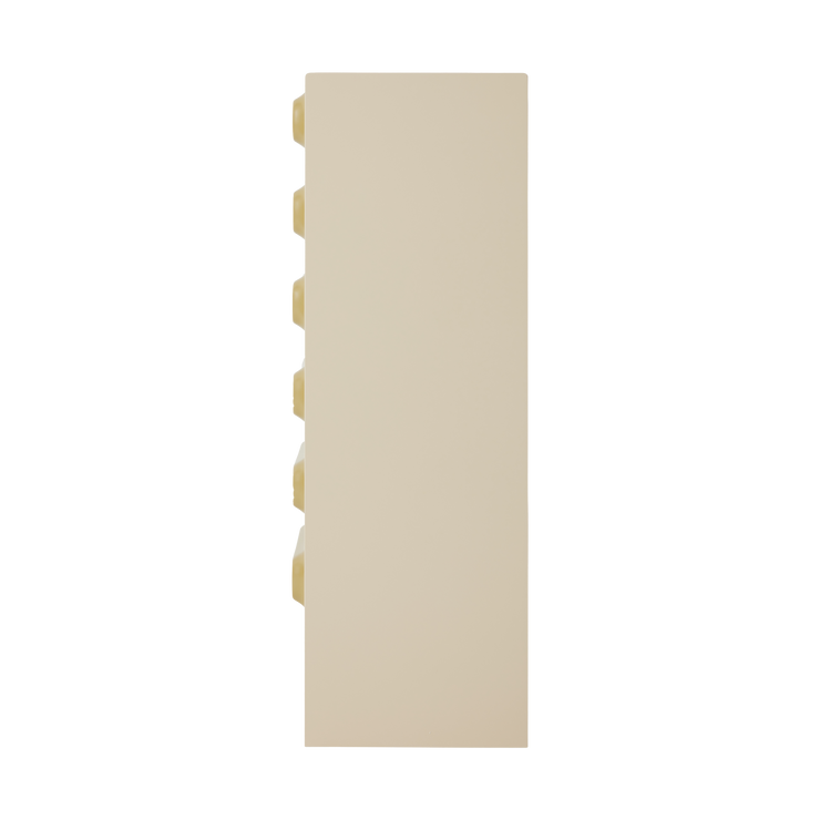 Skuffeseksjonen Space Drawer Cabinet i fargen Sage / Cream.