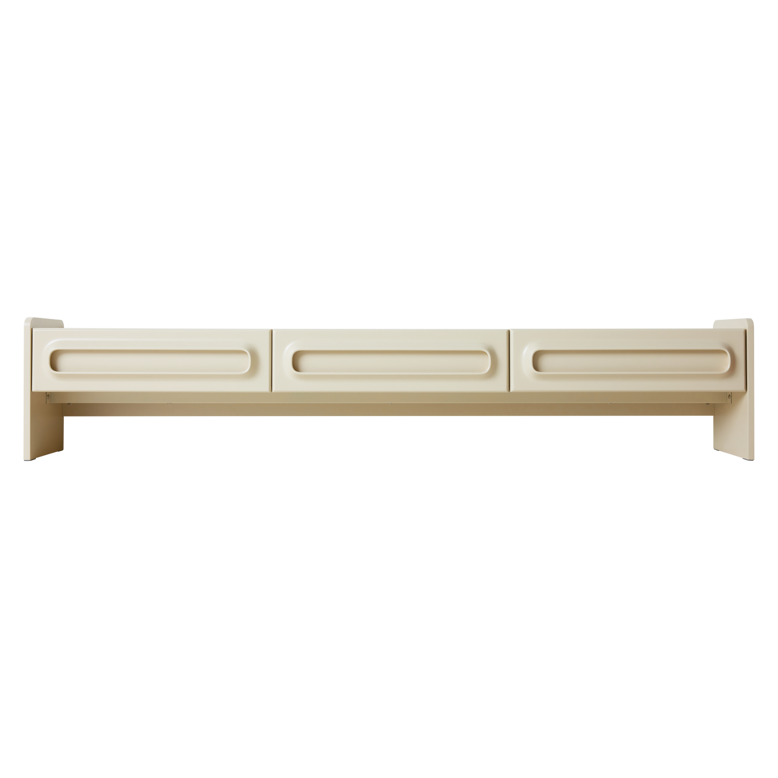 Skjenken Space Lowboard i fargen Cream.