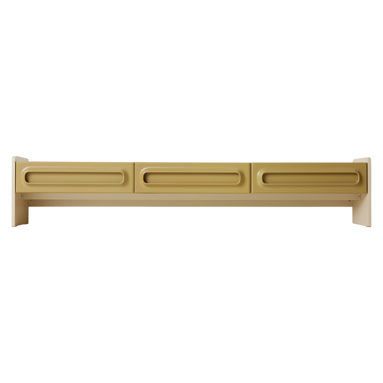Skjenken Space Lowboard i fargen Sage /Cream.