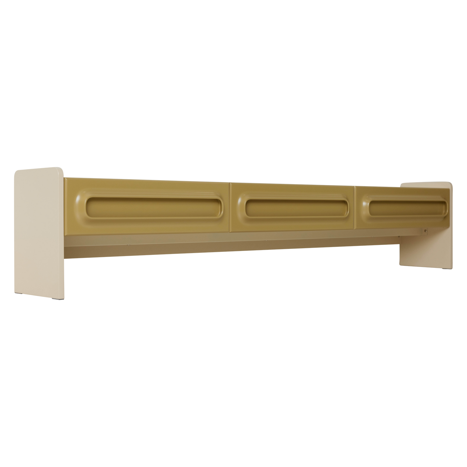 Skjenken Space Lowboard i fargen Sage /Cream.