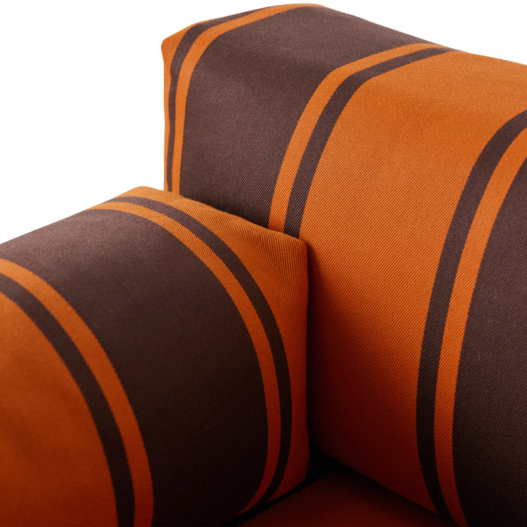 Sofa Outdoor Teak fra HK Living i tekstilet Retro