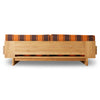 Sofa Outdoor Teak fra HK Living i tekstilet Retro