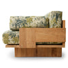 Sofa Outdoor Teak fra HK Living i tekstilet Botanical