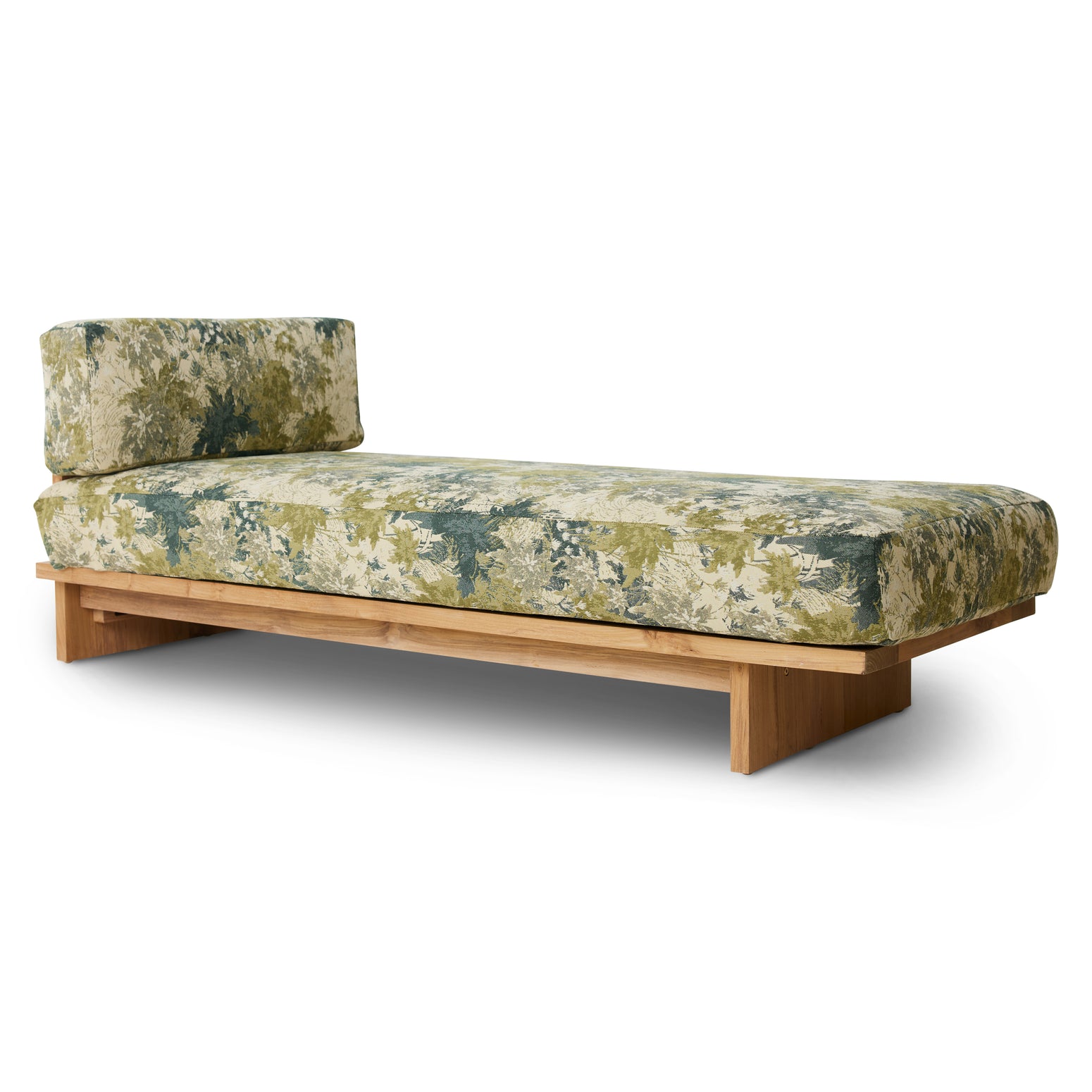 Dagseng Outdoor Teak fra HK Living i tekstilet Botanical