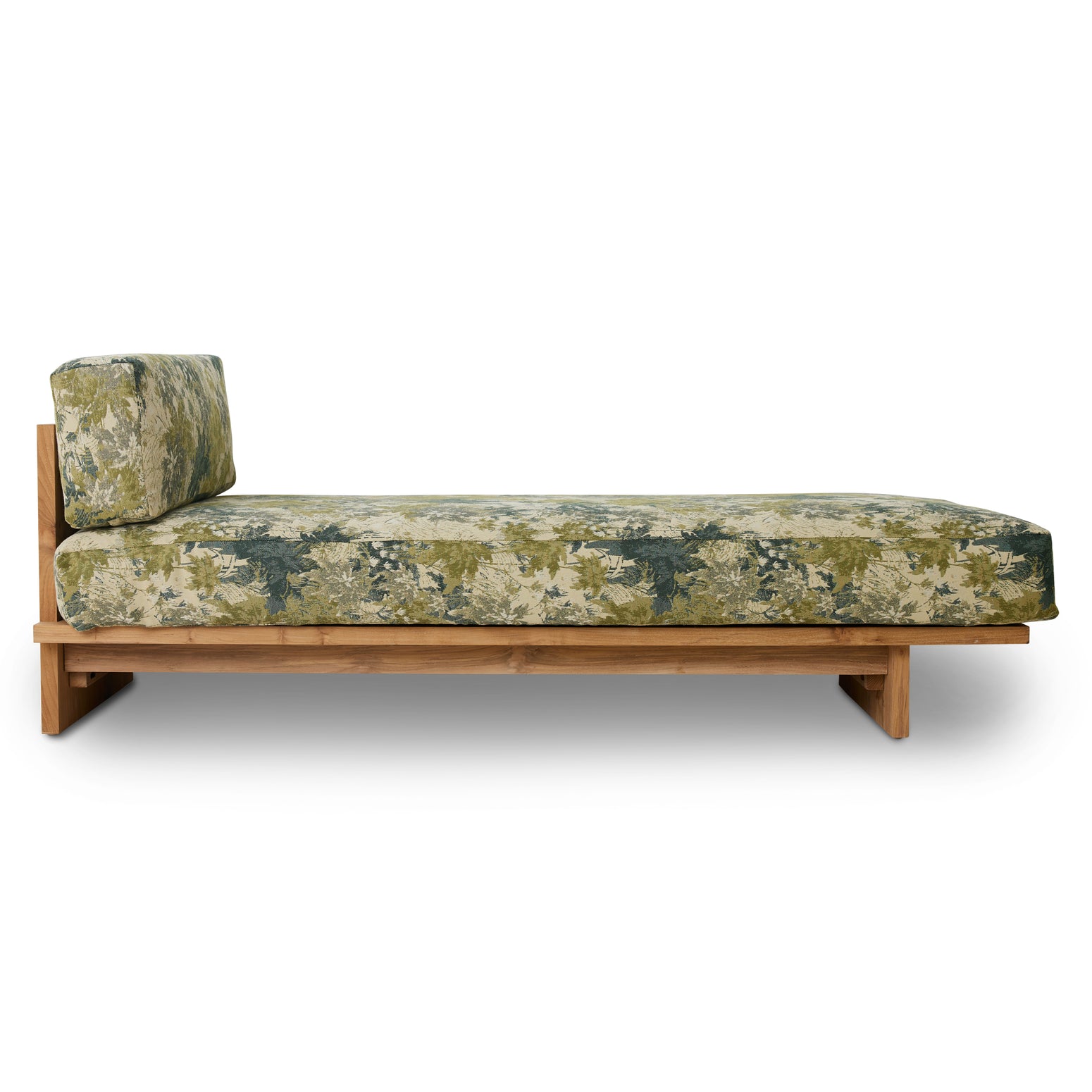 Dagseng Outdoor Teak fra HK Living i tekstilet Botanical