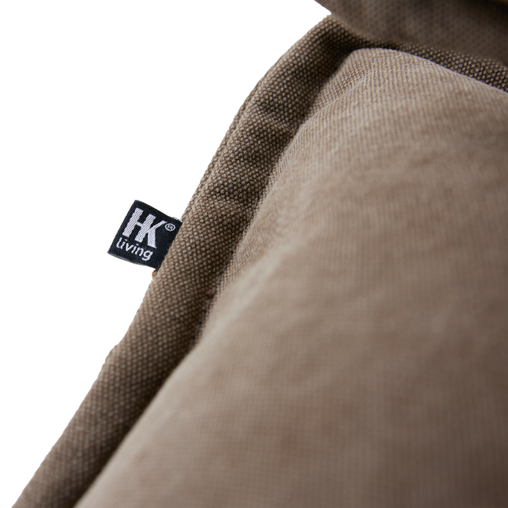 Tekstilet Canvas Brown fra HK Living.