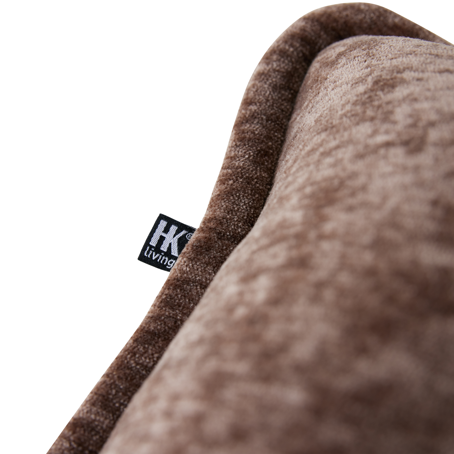 Tekstilet Velvet Brown fra HK Living.