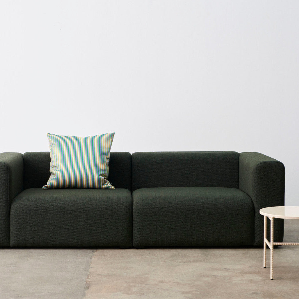 Sofa Mags 2,5-seter fra Hay i tekstil Maglia, Dark Green