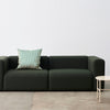 Sofa Mags 2,5-seter fra Hay i tekstil Maglia, Dark Green