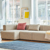 Sofa Mags 3-seter fra Hay, kombinasjon 4, tekstil Bolgheri LGG60