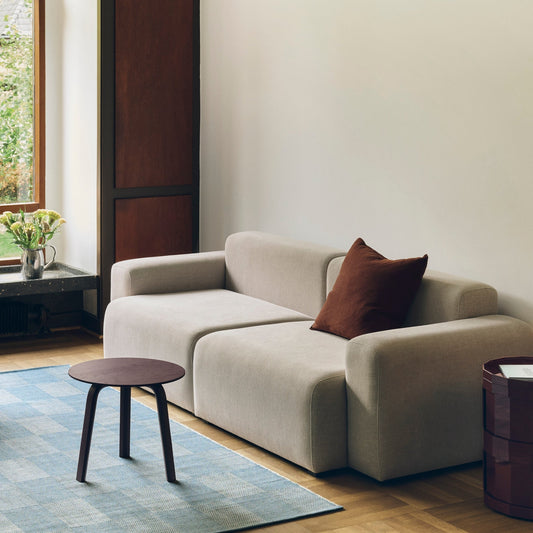 Sofa Mags Low armrest 2,5-seter fra Hay, kombinasjon 1, tekstil Overlap 05