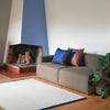Sofa Mags Low armrest 2,5-seter fra Hay, kombinasjon 1, tekstil Maglia Olive