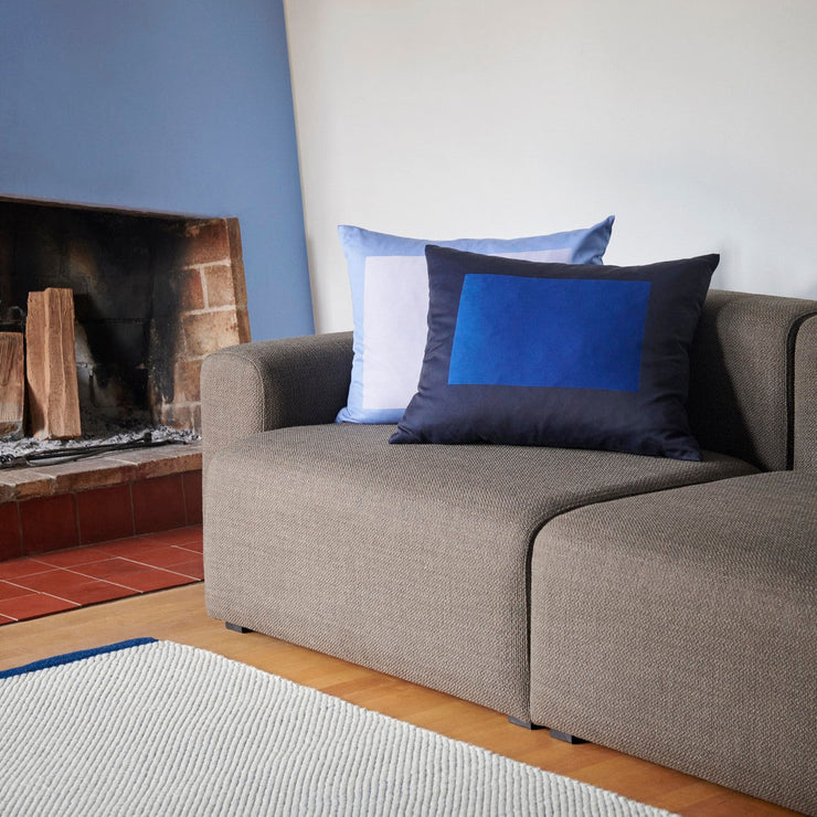 Sofa Mags Low armrest 2,5-seter fra Hay, kombinasjon 1, tekstil Maglia Olive