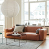 Sofa Mags soft low fra Hay i skinn Sense, farge Cognac (prisgruppe 6)