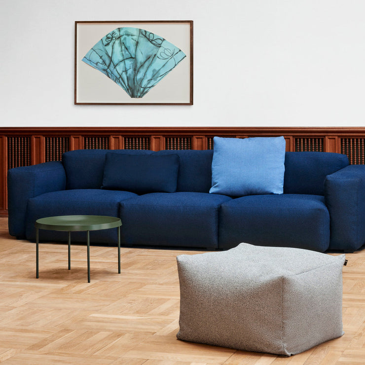 Sofa Mags Soft Low 3-seter fra Hay med tekstil Olavi 07
