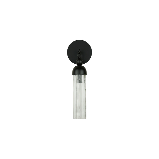 Vegglampe Fontaine Wall Lamp fra Meublé med base i svart.