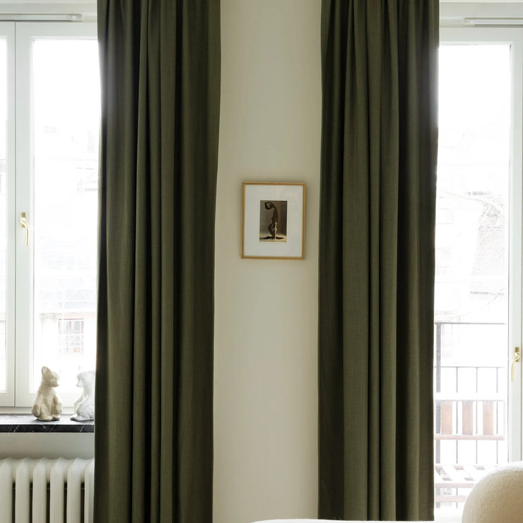 Mørkleggende lingardin fra Gotain i farge Khaki