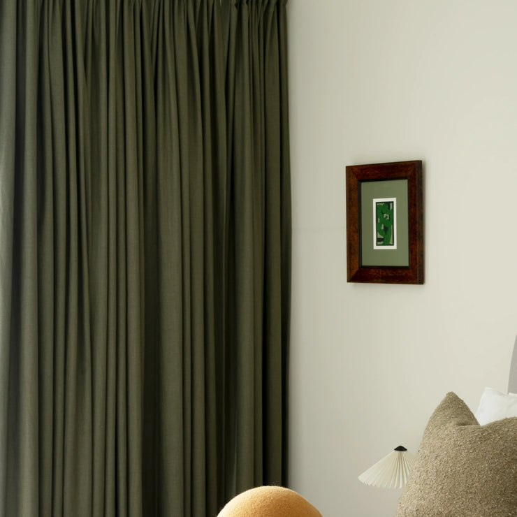 Mørkleggende lingardin fra Gotain i farge Khaki