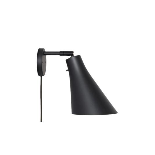 Vegglampe Miller Wall black fra Rubn