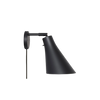 Vegglampe Miller Wall black fra Rubn