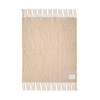 Ullpleddet Chunky Mohair fra Layered i fargen Oatmeal.