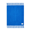 Ullpleddet Chunky Mohair fra Layered i fargen Cobolt Blue.