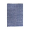 Ullteppet Moiré Kelim fra Hay i fargen Blue.
