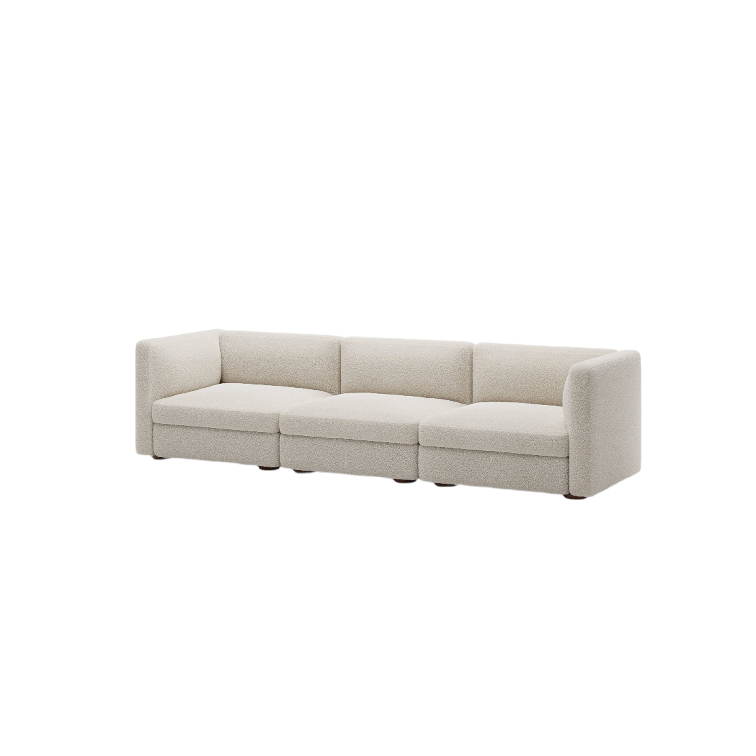 Med en kombinasjon av rene linjer og generøse kurver balanserer Coda 3-seter fra New Works perfekt mellom komfort og eleganse. Denne 3-seteren er 289 cm bred. Coda kan også bestilles som en bredere 3-seter eller 3-seter med åpen ende. Det finnes også to typer puffer som passer til.