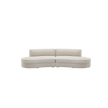 Coda som buet sofa med åpne ender! Denne blir et blikkfang i ethvert rom den står i. 