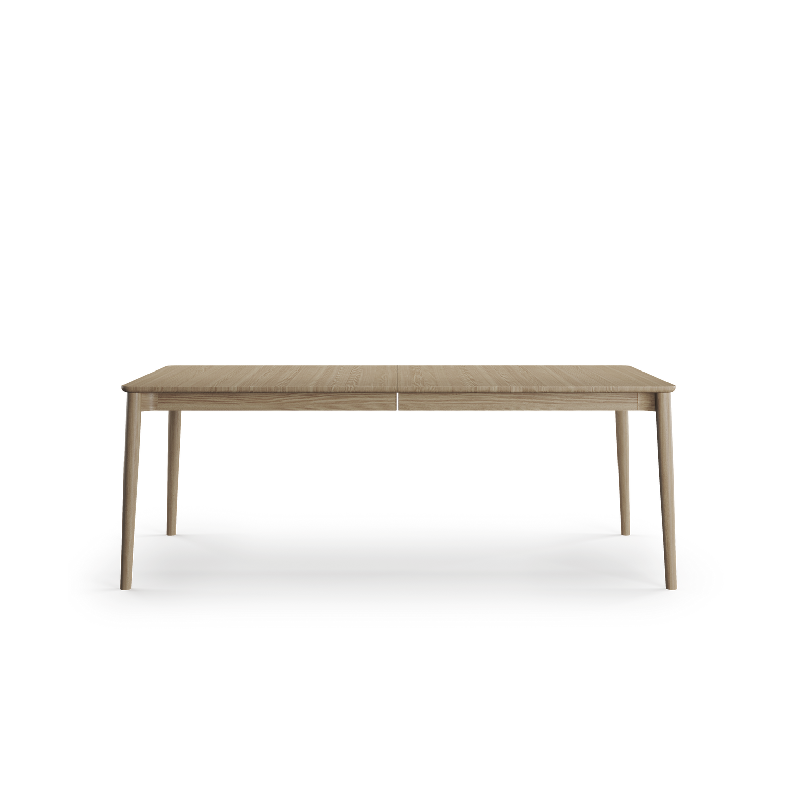 Spisebordet Expand Dining Table fra Northern i størrelse 90 x 200 cm i lysoljet eik, kan utvides til 350 cm med to ileggsplater