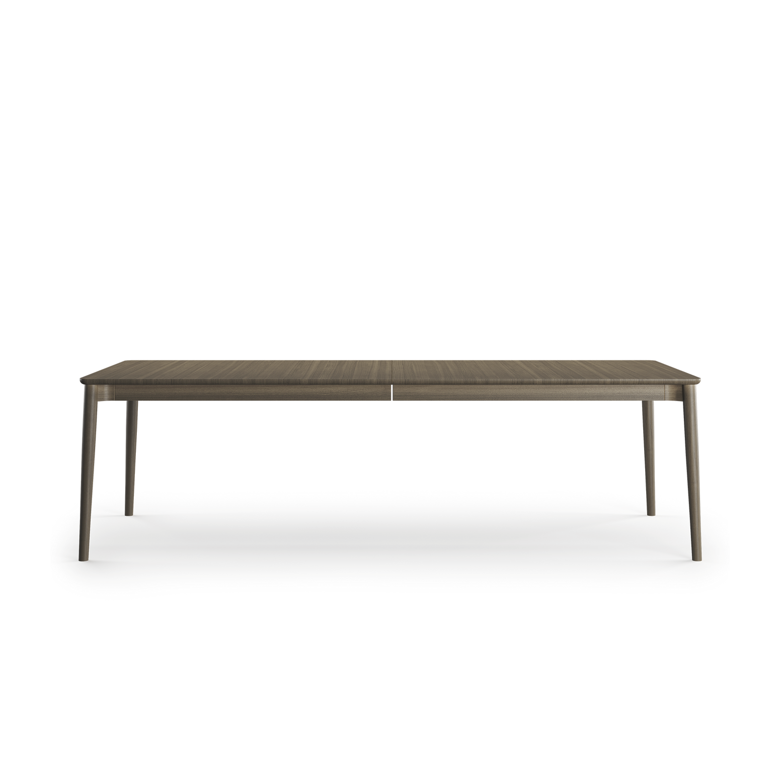 Spisebordet Expand Dining Table fra Northern i størrelse 90 x 250 cm i røkt eik, kan utvides til 350 cm med to ileggsplater