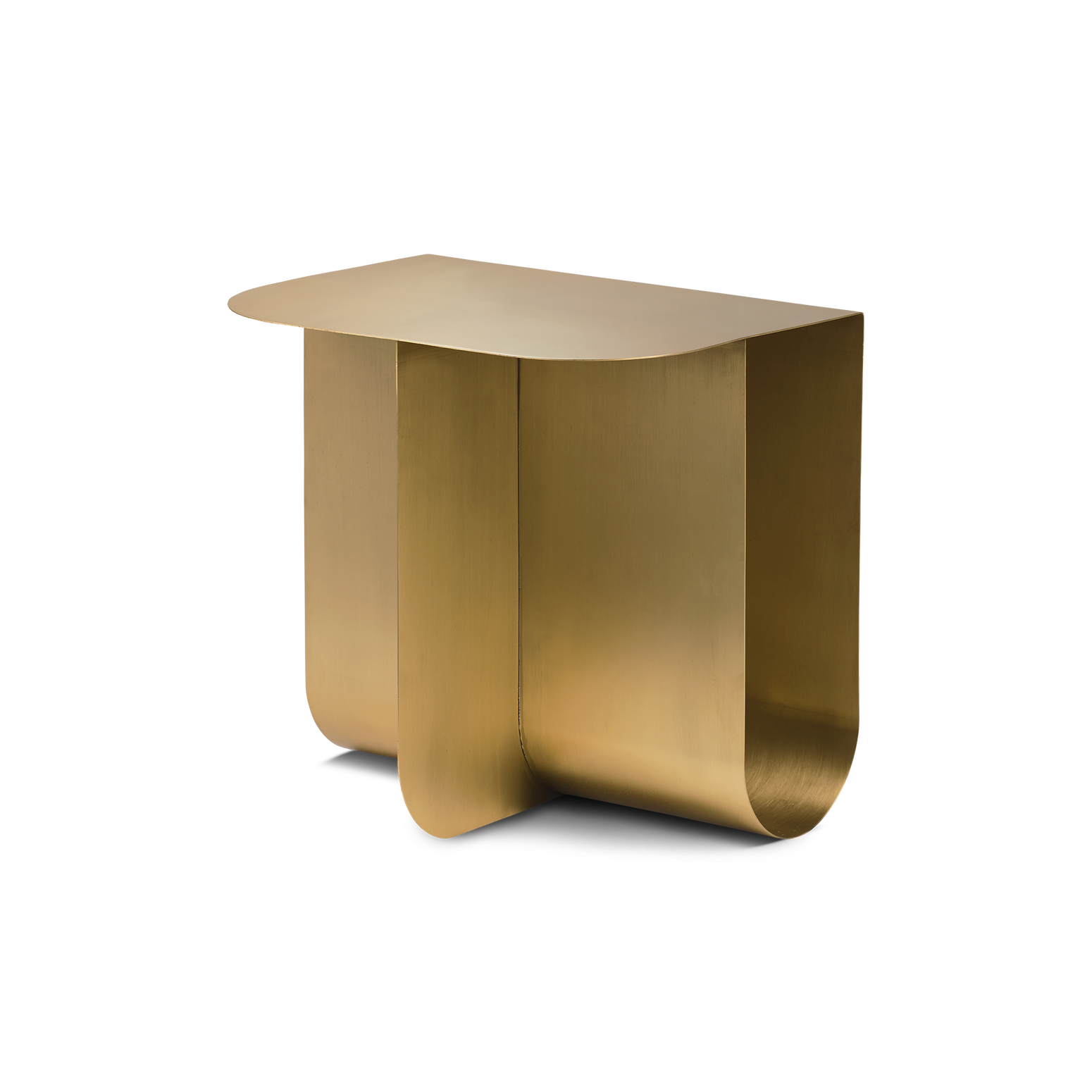 Sidebord Mass Side Table fra Northern i messing