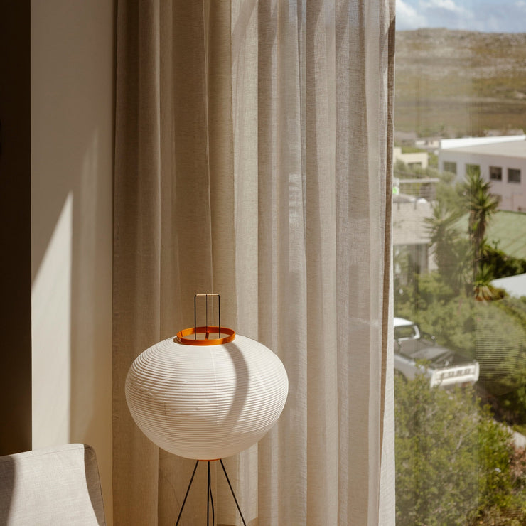 Tynne lingardiner fra Gotain i OsloDeco-Idas sommerhus, farge Sand