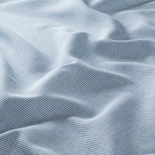 Gardintekstil striper Soft Stripe, farge Blå 050