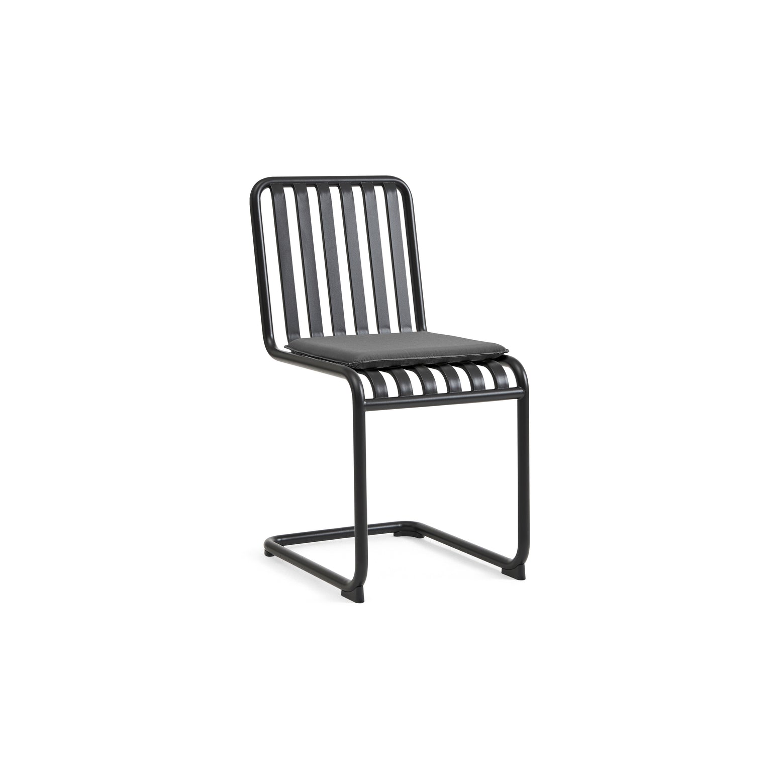 Spisestol Palissade Cantilever Chair fra Hay i fargen Anthracite / svart