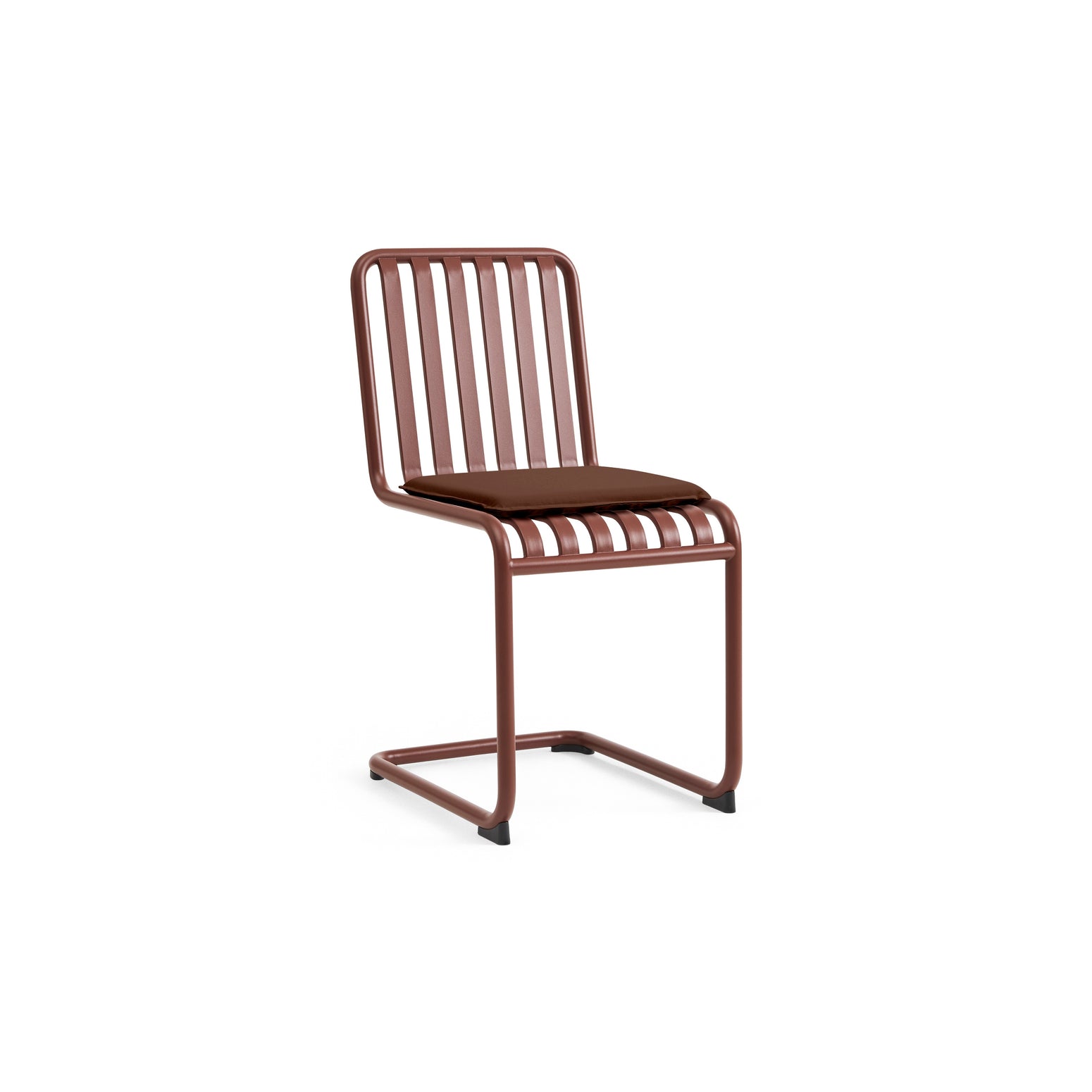 Spisestol Palissade Cantilever Chair fra Hay i fargen Iron Red / rustrød