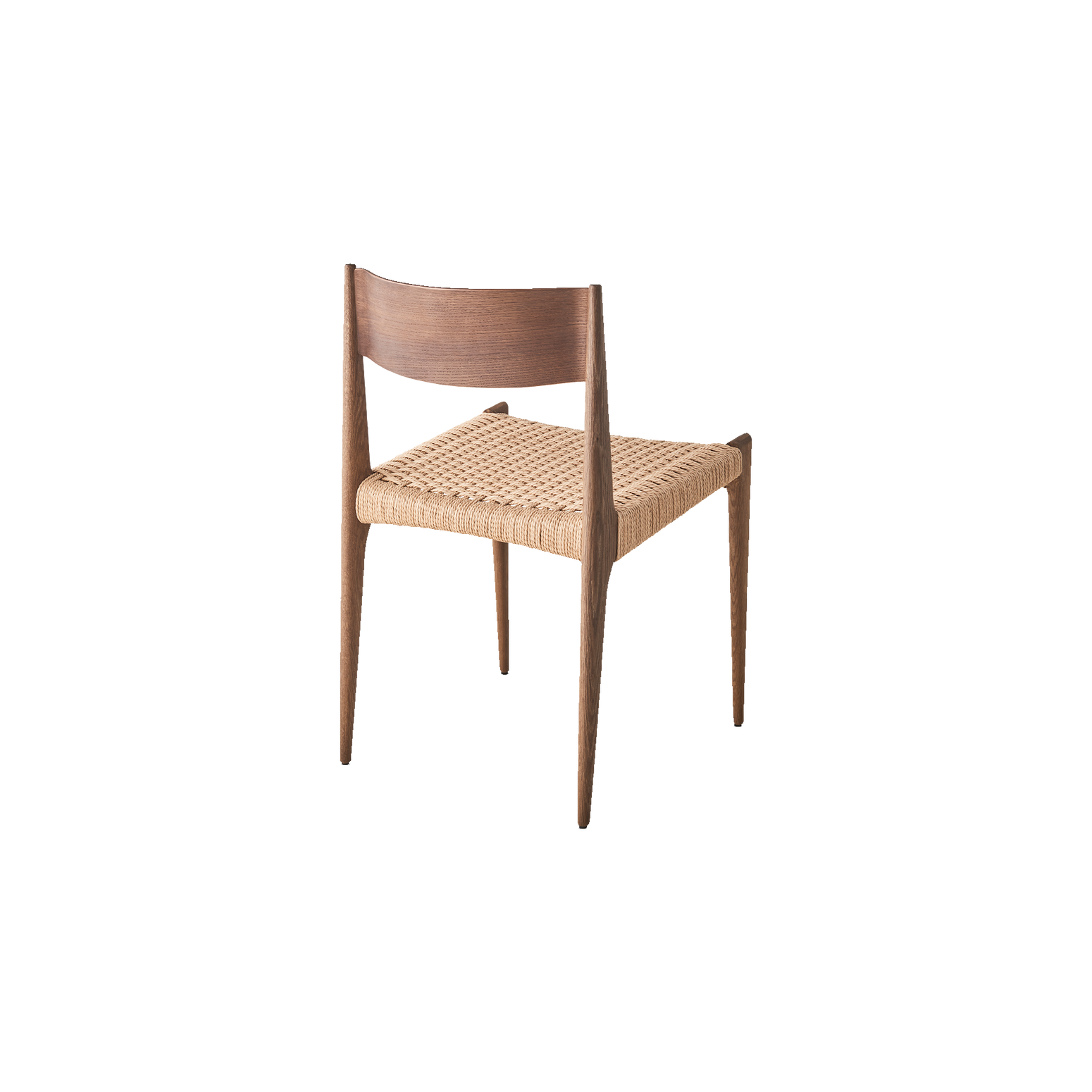Spisestolen Pia Chair fra dk3 i røkt eik.