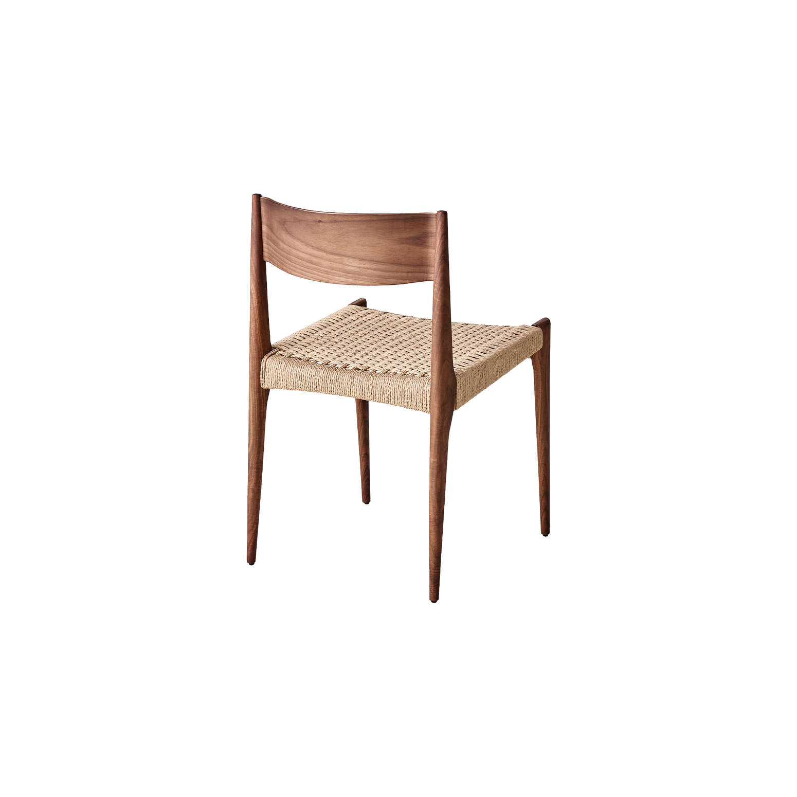 Spisestolen Pia Chair fra dk3 i valnøtt.