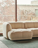 Modulsofa Quilton fra Hay, kombinasjon 19, tekstil Flamiber Cream