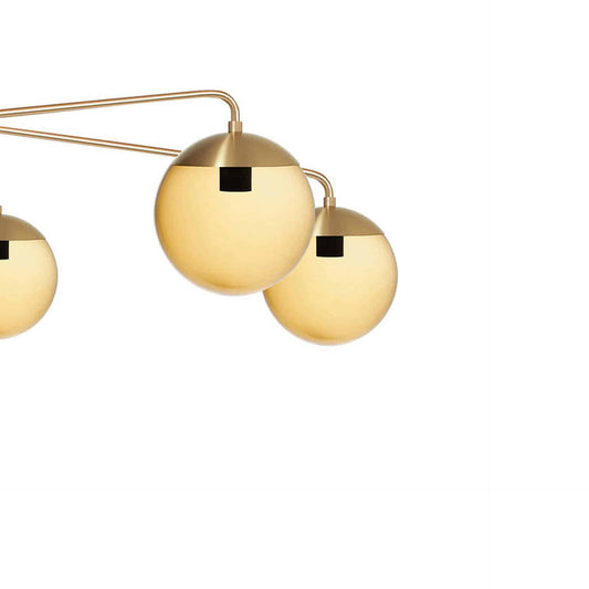 Taklampe Lord Asymmetric messing