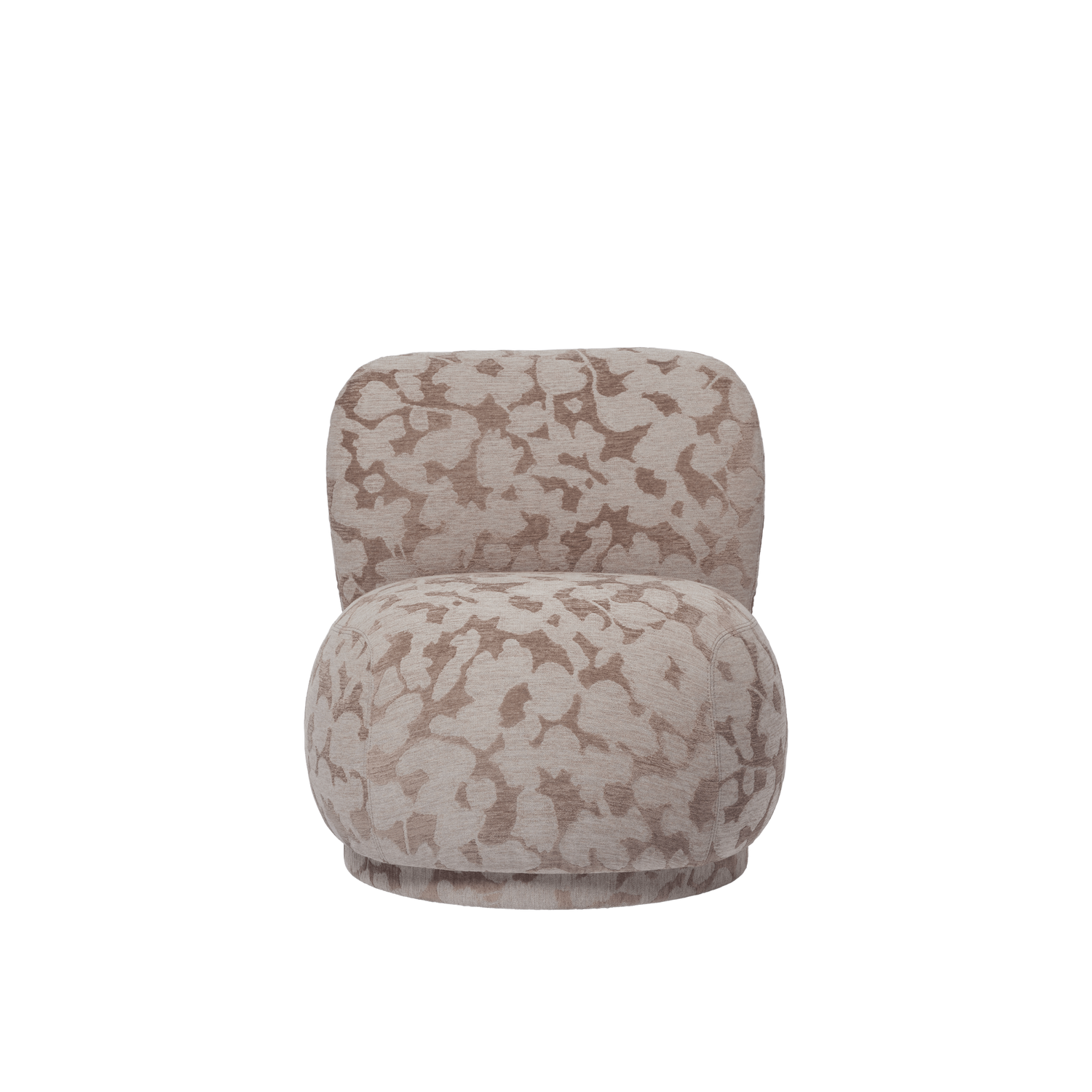 Lenestol Rico Lounge Chair Piccolo fra Ferm Living i tekstilet Cilla Taupe