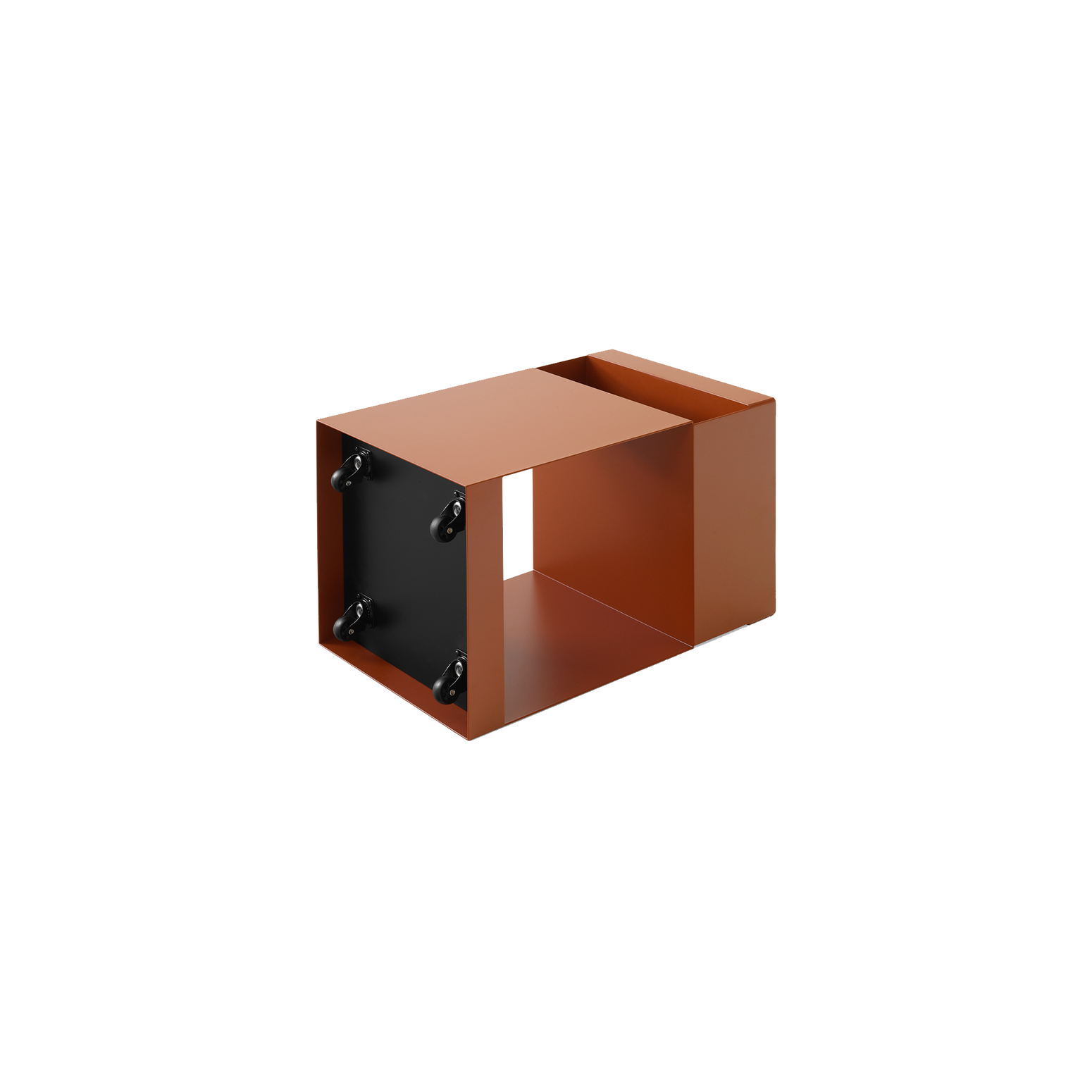 Sidebord Rotate SC73 fra &tradition i fargen Terracotta