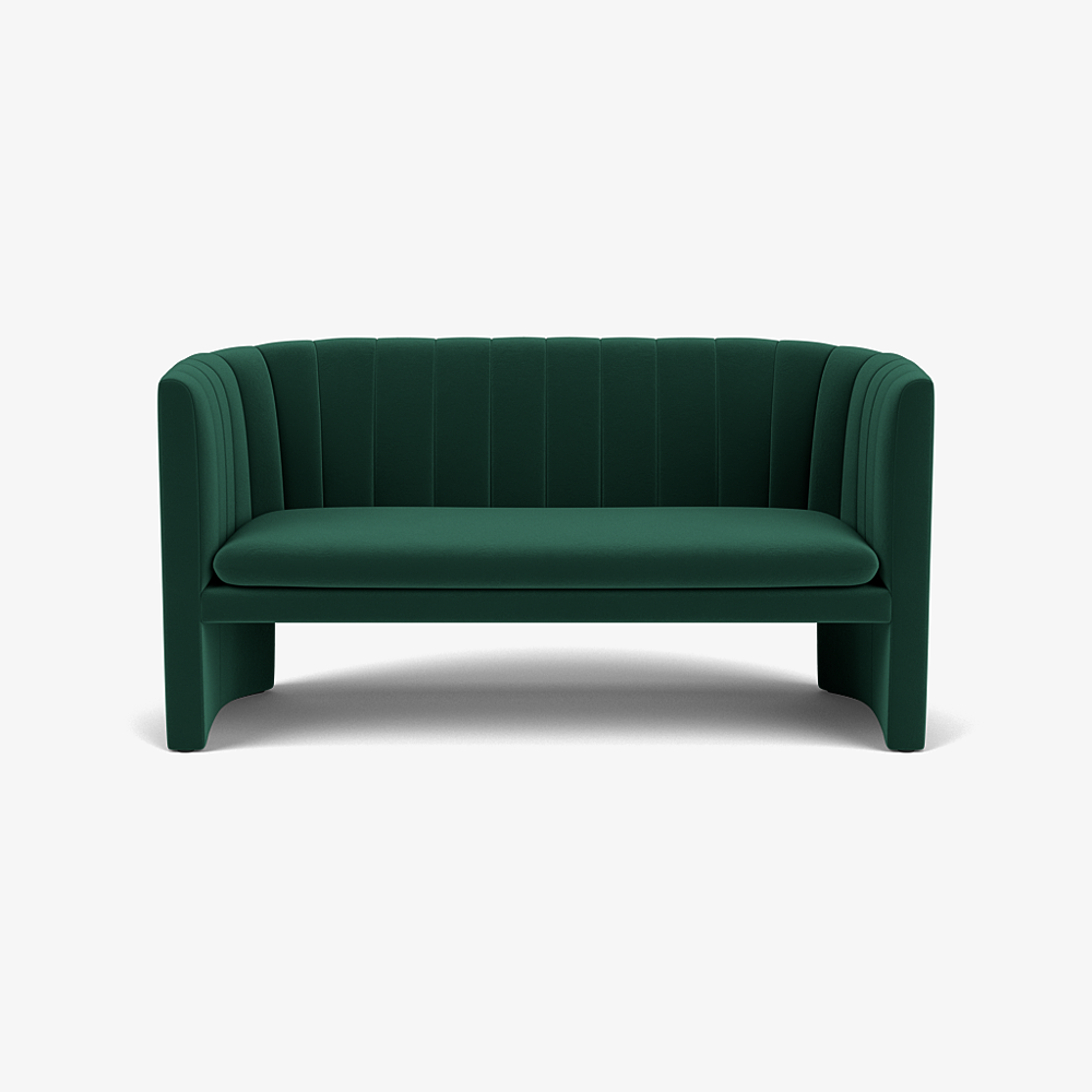Sofaen Loafer SC25 fra &tradition. Tekstil: Ritz 6381 fra Nevotex