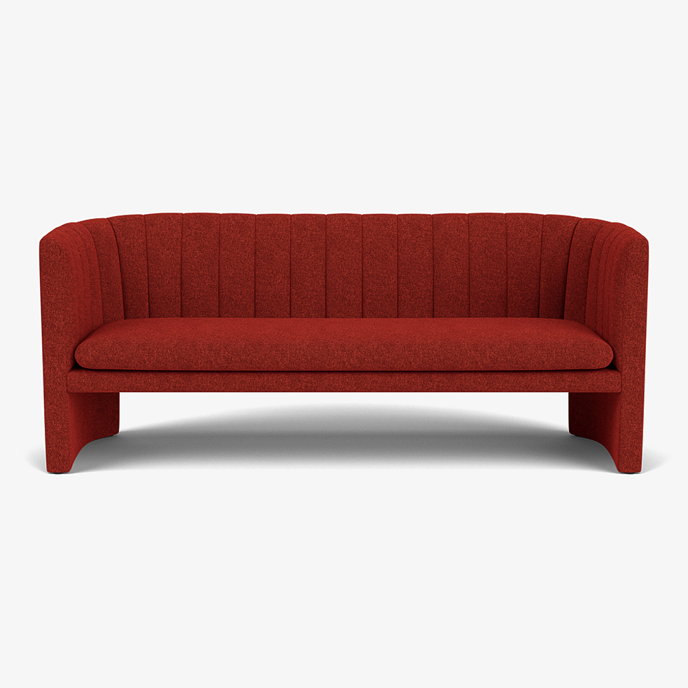 Sofaen Loafer SC26 fra &tradition. Tekstil: Hallingdal 596 fra Kvadrat