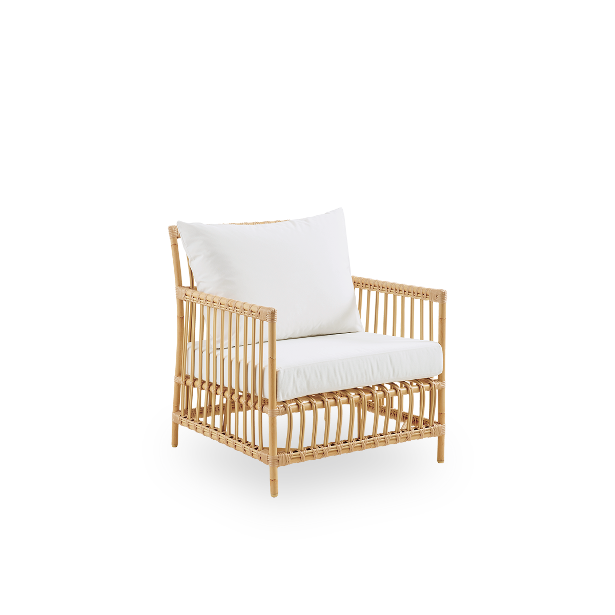 Utestol Caroline Lounge Chair fra Sika Design i fargen Natural