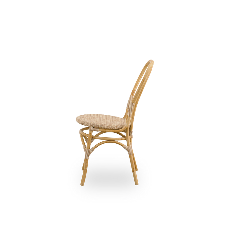 Vakker bistroinspirert spisestol til uteplassen: Utestol Lulu Dining Chair fra Sika Design