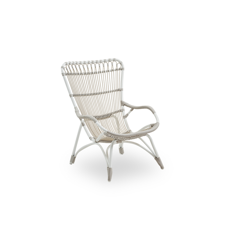 Utestolen Monet Lounge Chair fra Sika Design i fargen Dove White